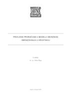 Procjene proračuna u modelu obveznog obrazovanja u Hrvatskoj