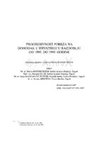 Progresivnost poreza na dohodak u Hrvatskoj u razdoblju od 1995. do 1999. godine