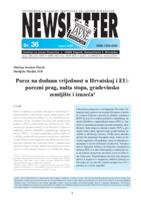 Porez na dodanu vrijednost u Hrvatskoj i EU: porezni prag, nulta stopa, građevinsko zemljište i izuzeća