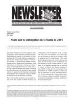 State aid to enterprises in Croatia in 2001
