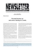 Personal income tax and surtax sharing in Croatia