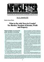 What to Do with Taxes in Croatia? Tax Burden, Taxation of Income, Profit and Property