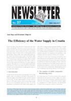 The Efficiency of the Water Supply in Croatia