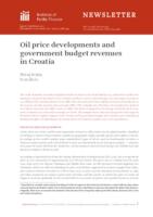 Oil price developments and government budget revenues in Croatia