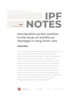 Immigration as the solution to the issue of workforce shortage in long-term care