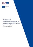 Extent of undeclared work in the European Union