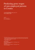 prikaz prve stranice dokumenta Predicting gross wages of non-employed persons in Croatia