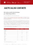 prikaz prve stranice dokumenta Hrvatska među rekorderima po visini stopa PDV-a
