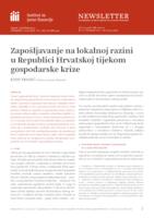 prikaz prve stranice dokumenta Zapošljavanje na lokalnoj razini u Republici Hrvatskoj tijekom gospodarske krize