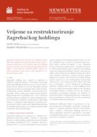 prikaz prve stranice dokumenta Vrijeme za restrukturiranje Zagrebačkog holdinga