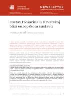 prikaz prve stranice dokumenta Sustav trošarina u Hrvatskoj bliži europskom sustavu