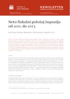 prikaz prve stranice dokumenta Neto fiskalni položaj županija od 2011. do 2013.