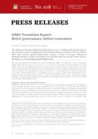 prikaz prve stranice dokumenta EBRD Transition Report: Better governance, better economies