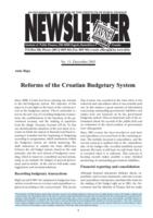 prikaz prve stranice dokumenta Reform of the Croatian Budgetary System