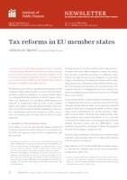 prikaz prve stranice dokumenta Tax reforms in EU member states