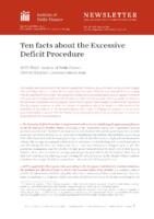 prikaz prve stranice dokumenta Ten facts about the Excessive Deficit Procedure
