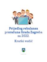 prikaz prve stranice dokumenta Prijedlog rebalansa proračuna Grada Zagreba za 2022. : kratki vodič