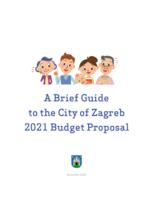 prikaz prve stranice dokumenta A Brief Guide to the City of Zagreb 2021 Budget Proposal
